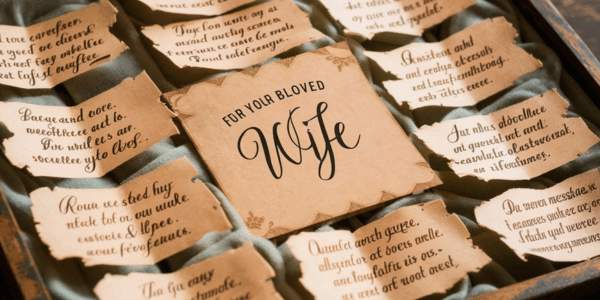 Heartfelt and Sweet Love Messages for Your Beloved Wife