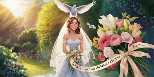 Best Wishes Or Congratulations For Bride
