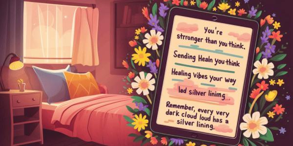 Inspirational Messages for a Sick Friend