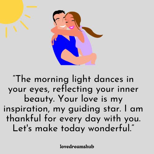 Deep Love Good Morning Messages for My Wife
