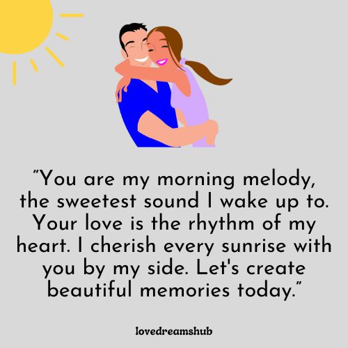 Deep Love Good Morning Messages for My Wife