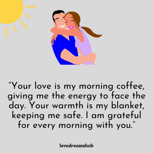 Deep Love Good Morning Messages for My Wife